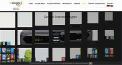 Desktop Screenshot of golden-media.net